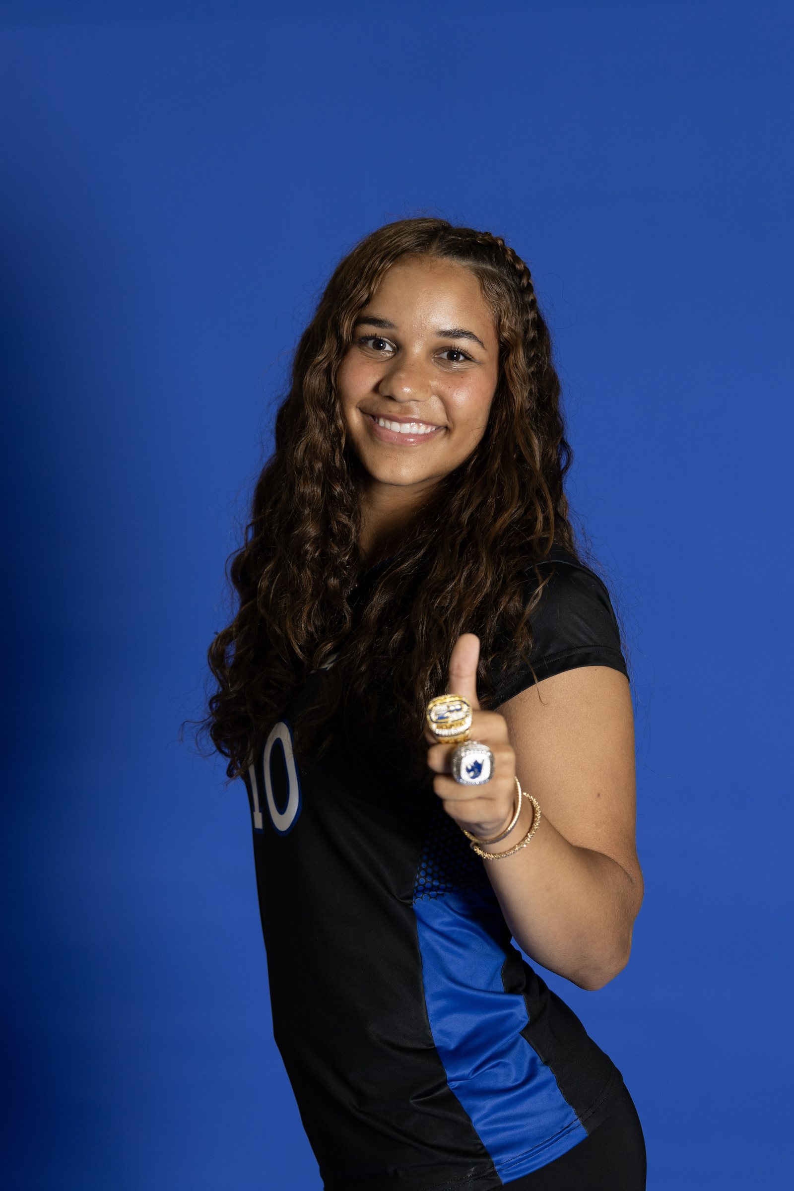 Byron Nelson volleyball media day portrait